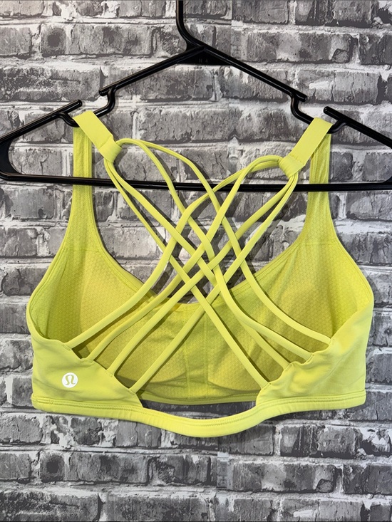 lululemon athletica Other - lululemon athletica Multi-Strap Sports Bra in Neon Yellow